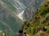 Turista en el Colca