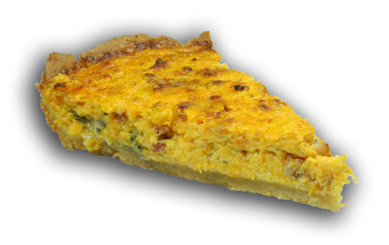 Kürbis-Quiche mit Speck und Gorgonzola Essen und Trinken