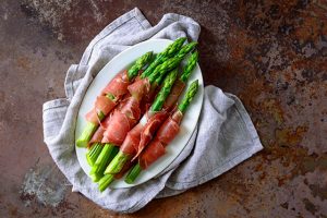 So fand der Spargel zum Schinken Essen und Trinken