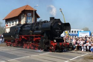 Wo Lokomotiven Dampf ablassen Gesellschaft