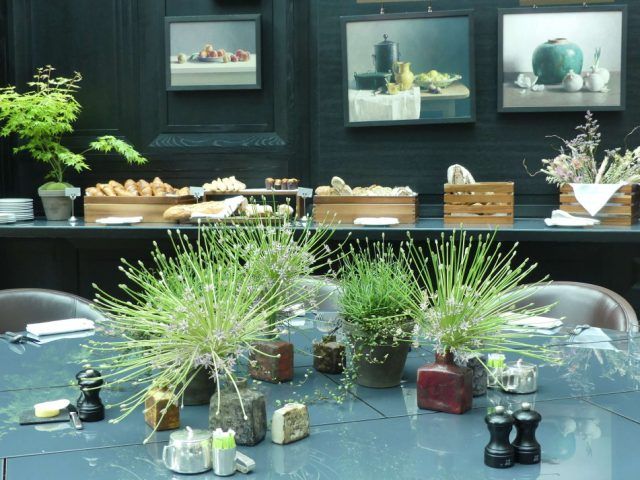 Frühstücks-Arrangement in der Brasserie