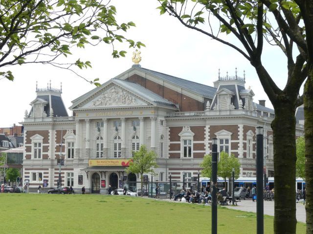Fassade des Concertgebouw