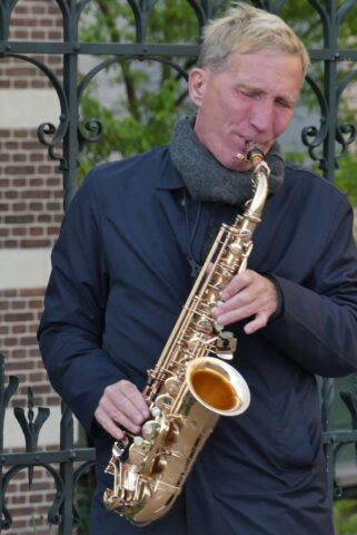 Musiker im Museumsquarier