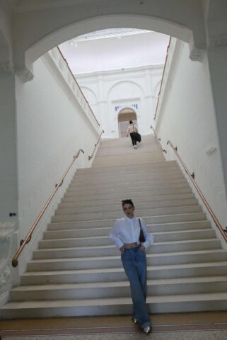 Treppenaufgang im Stedelijk-Museum