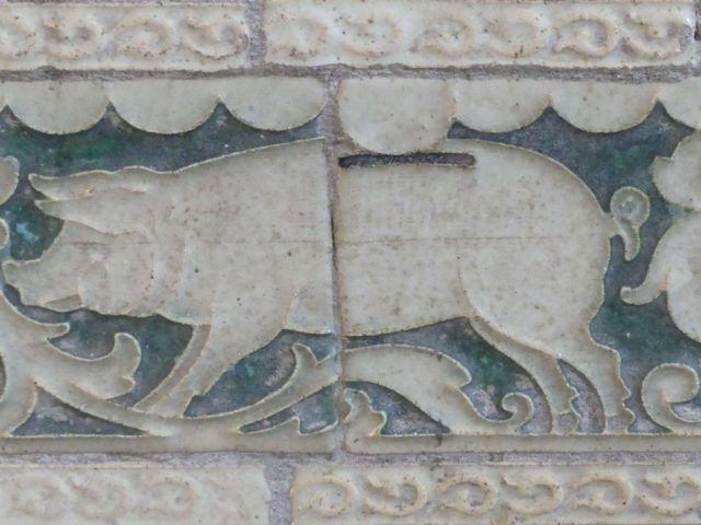 Sparschwein als einstiges Bankensymbol