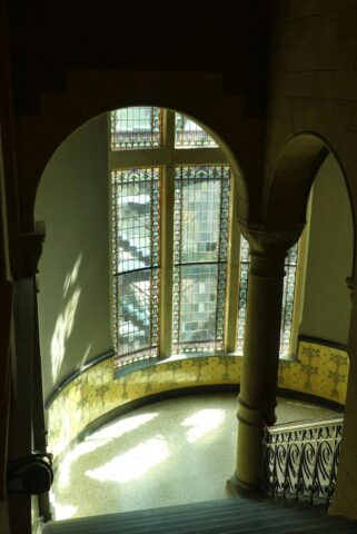 Treppenaufgang im Conservatorium