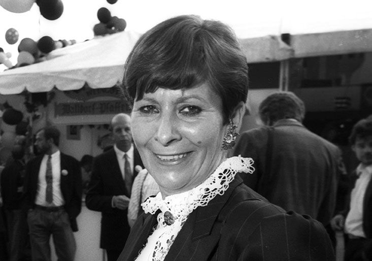 Juliane Weber tot eine Institution im 