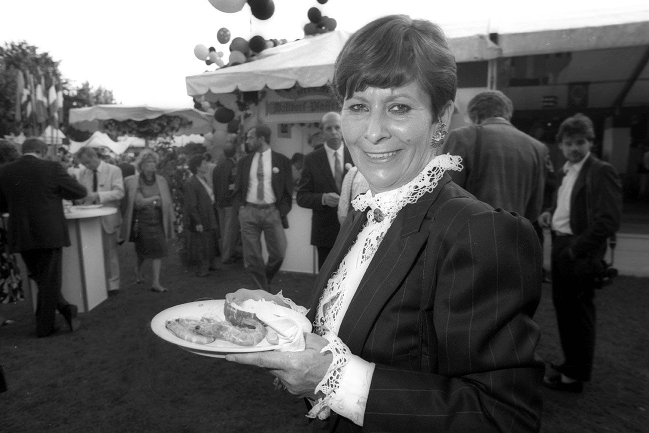 Juliane Weber tot eine Institution im 