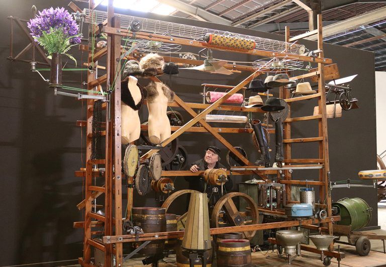 Wachtberger Künstler Willi Reiche erneut auf NordArt vertreten