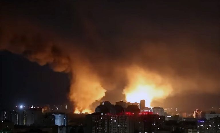 Ukraine meldet größten Angriff seit Kriegsbeginn