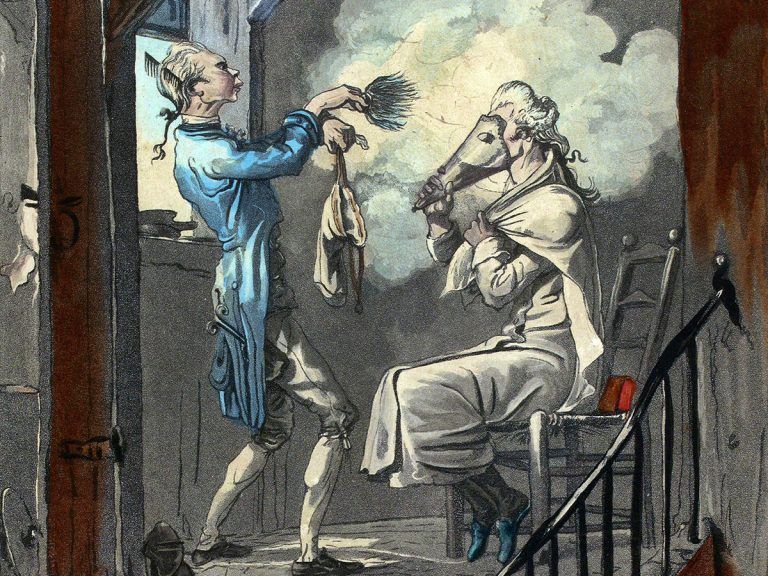 Deutsche Redewendung: „Der muss wohl mit dem Klammerbeutel gepudert sein!“