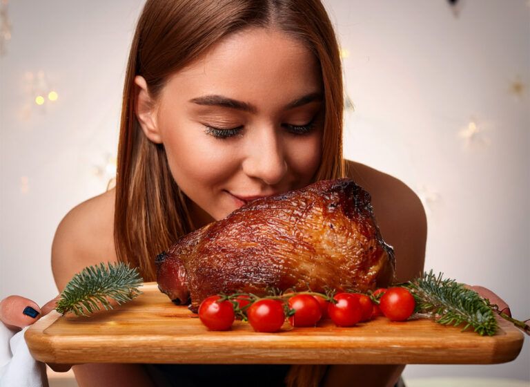 Deutsche Redwendung: Den Braten riechen