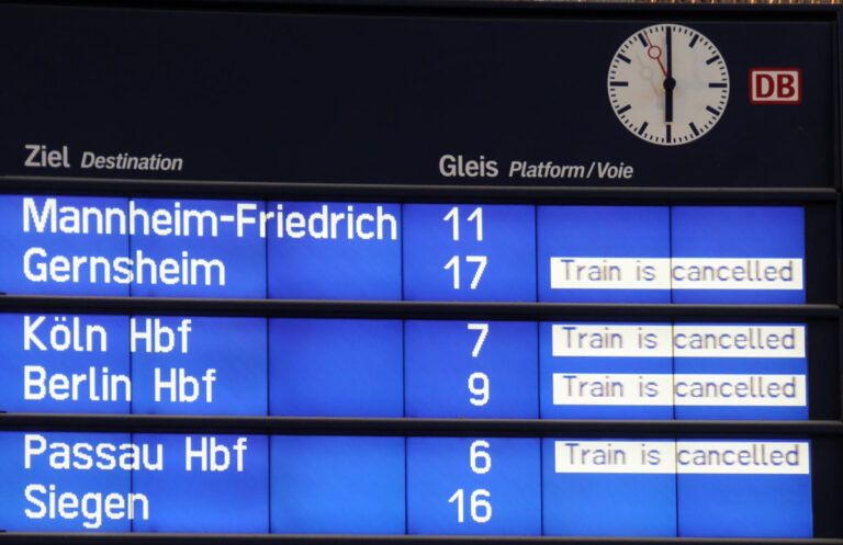 Rail & Fly und Zugverspätung